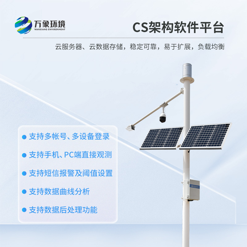 水文在線監測系統專門針對水位雨量進行監測
