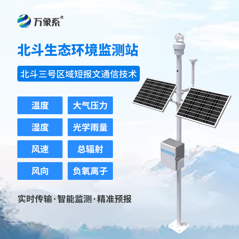 科技綠動，北斗領航：北斗生態環境監測站