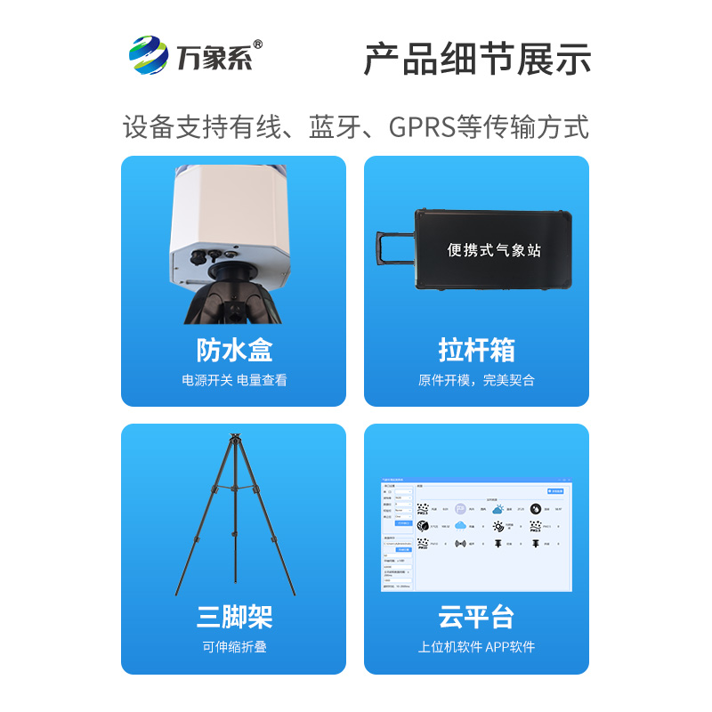 基層防災工程便攜式氣象儀：災害現場的“移動氣象哨兵”