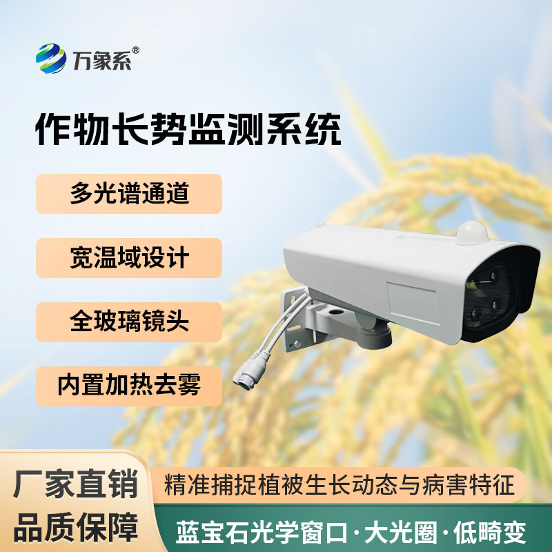 植物長勢蟲害預警監測系統